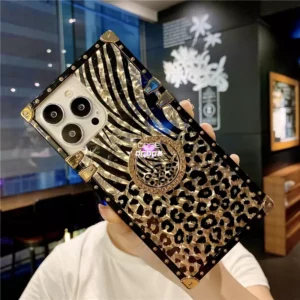 Luxury leopard iPhone Case