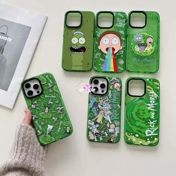 Ricks and Morties iPhone Case