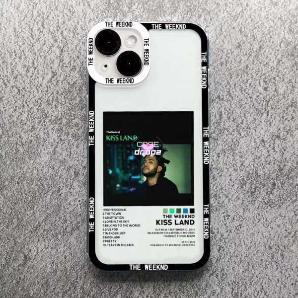The Weeknd KISS LAND iPhone Case