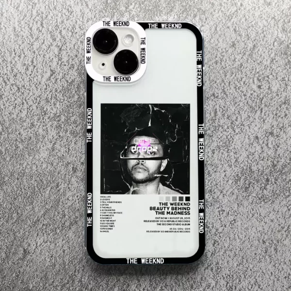 The Weeknd BEAUTY BEHIND THE MADNESS iPhone Case